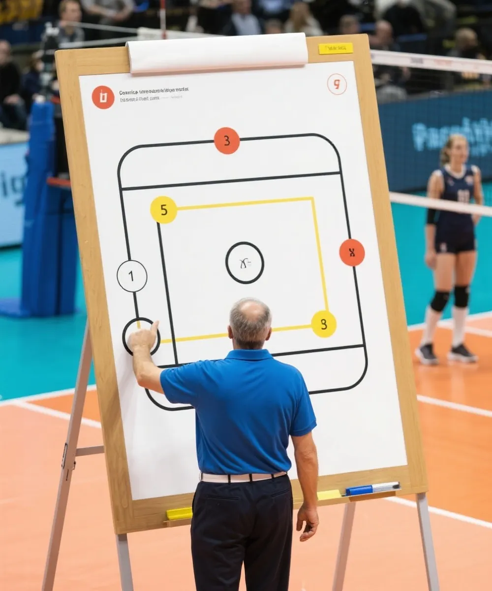 战术板与站位示意